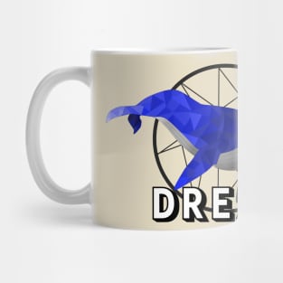 Blue dream whale Mug